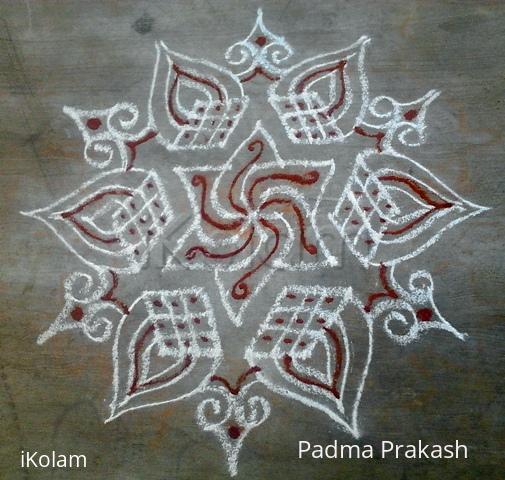 Rangoli: Dotted kolam