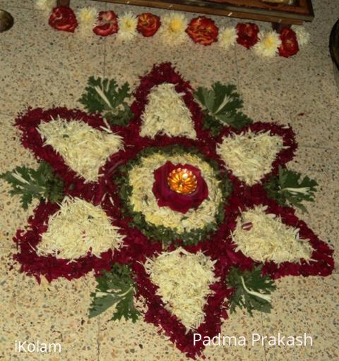 Rangoli: Poo Kolam