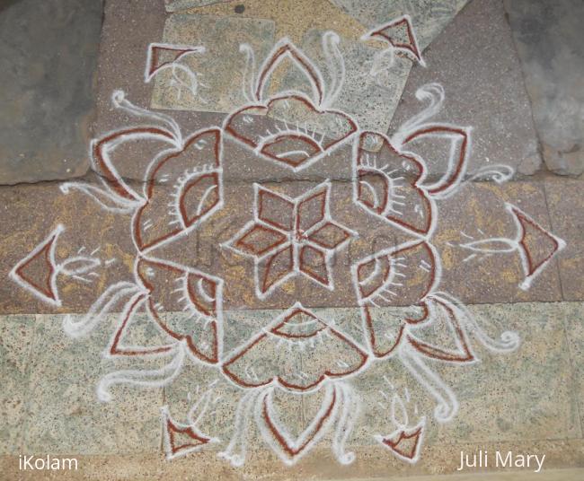 Rangoli: free hand kolam 31