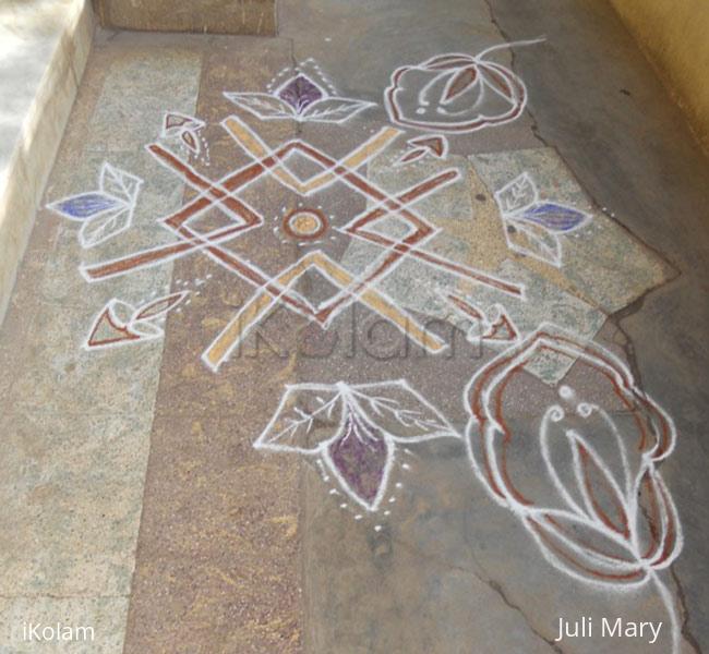 Rangoli: free hand kolam 20