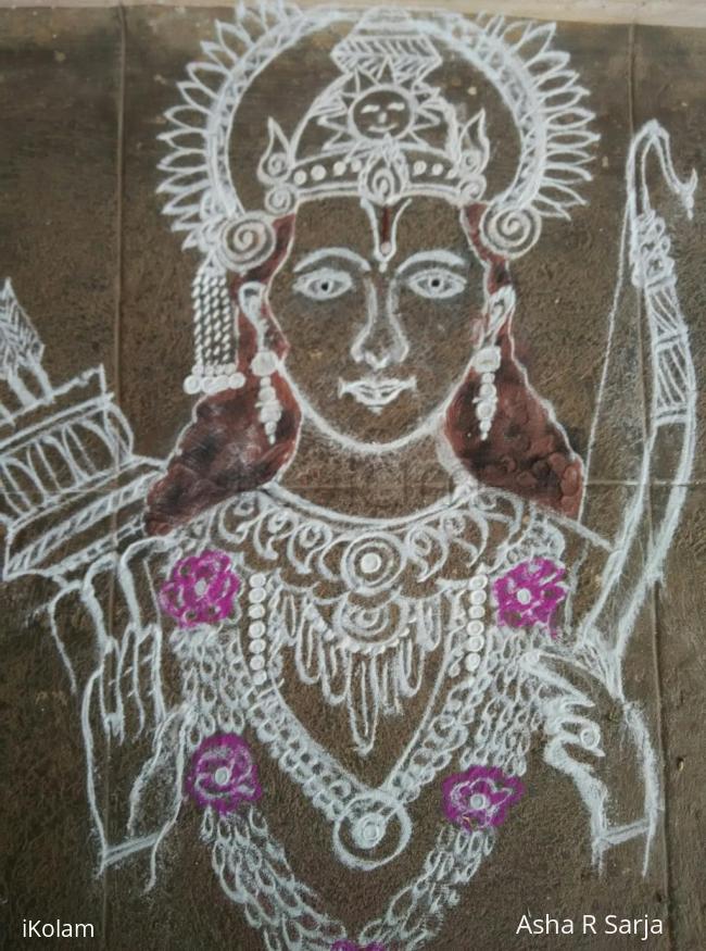 Rangoli: Sri Ramanavami