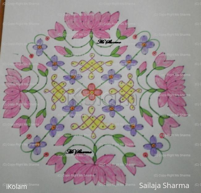 Rangoli: Sankranti Muggu