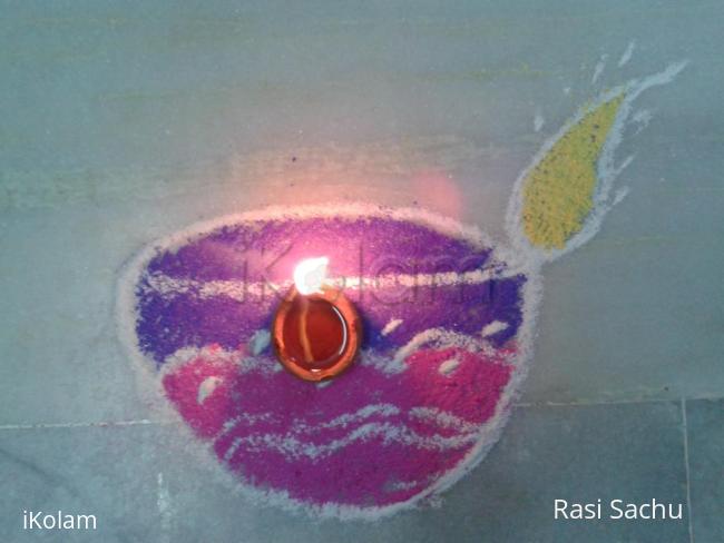 Rangoli: vilakku