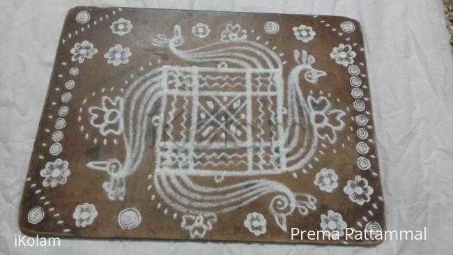 Rangoli: PADI kolam