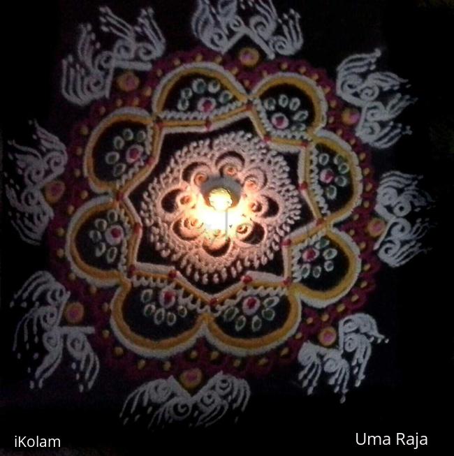 Rangoli: puja kolam