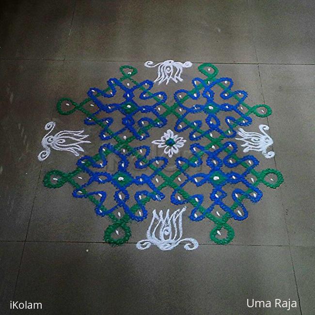 Rangoli: simple sikku