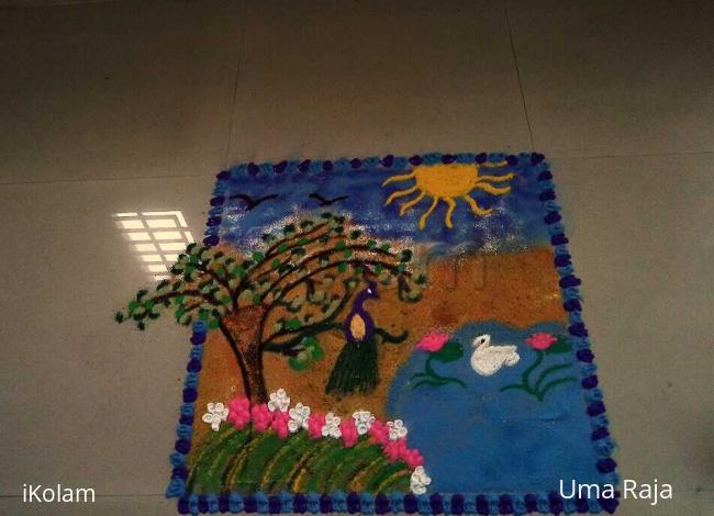 Rangoli: behind the drizzles