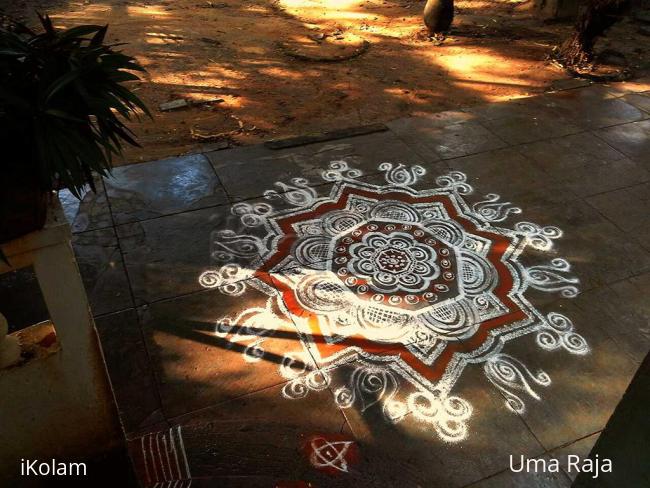 Rangoli: swami saranam