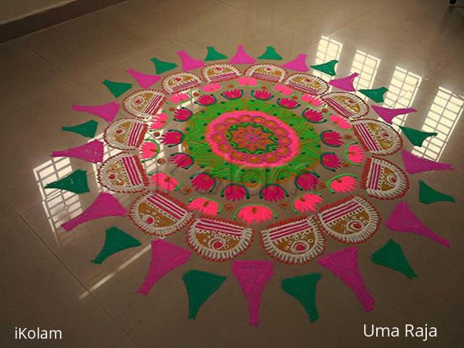 Rangoli: Margazhi day 7