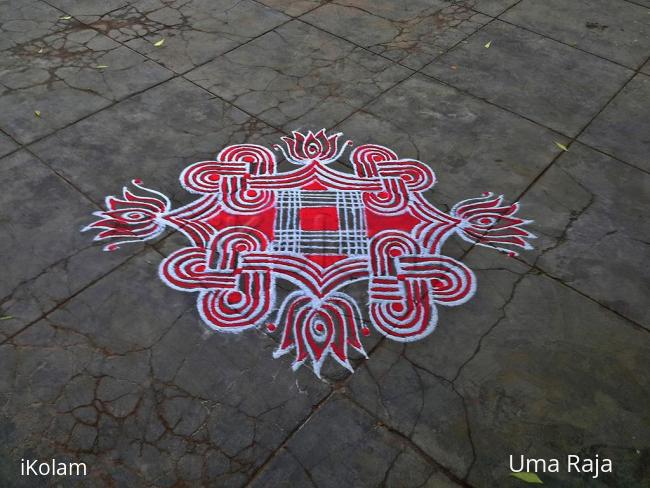 Rangoli: padikolam