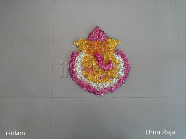 Rangoli: onam 1