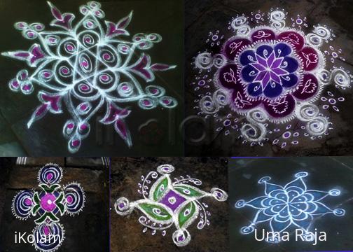 Rangoli: dew showers 1