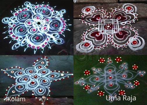 Rangoli: dot decors