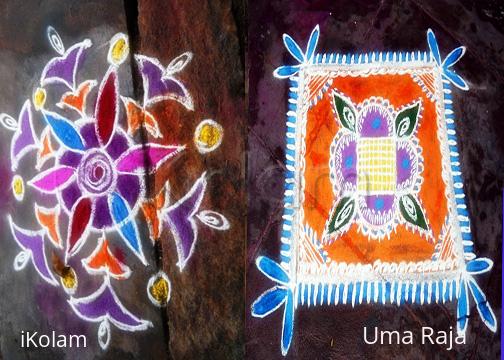 Rangoli: dew showers 4