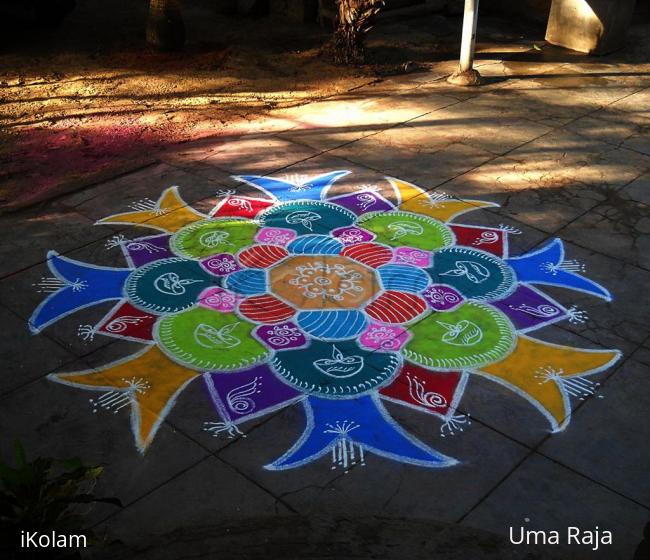 Rangoli: margazhi 3