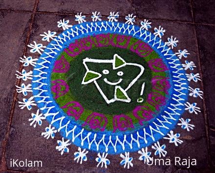 Rangoli: earth day