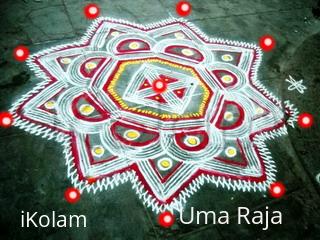 Rangoli: aadi thiruvizha