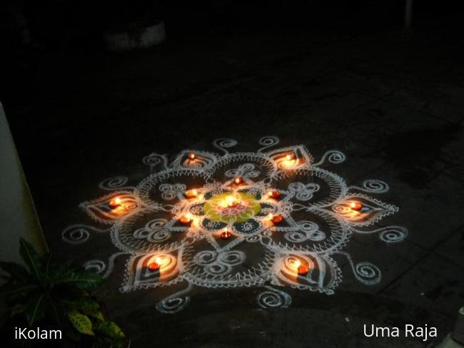 Rangoli: karthigai days