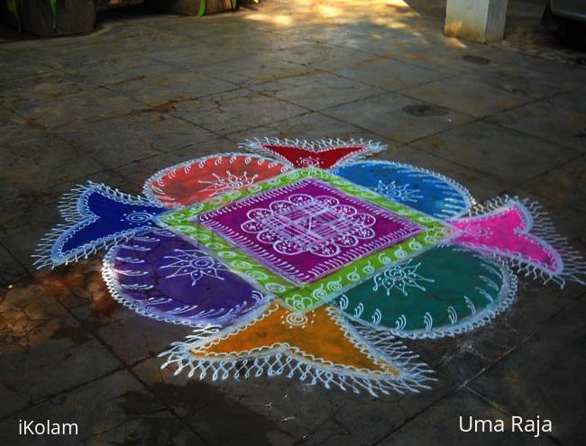 Rangoli: marghali 1