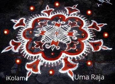 Rangoli: kaavi kolam