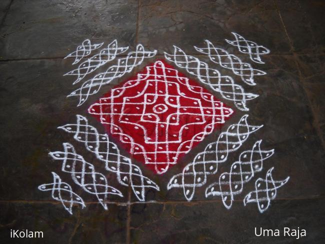 Rangoli: sikku kolam 3