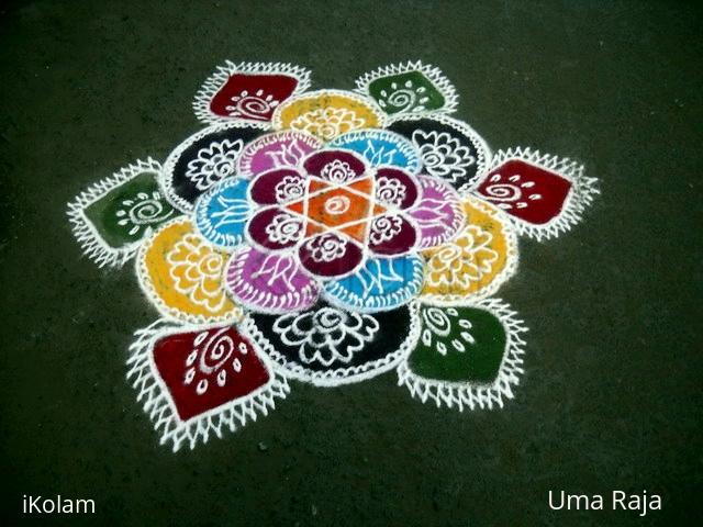 Rangoli: marghali 6