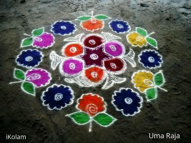 Rangoli: marghazhi 1