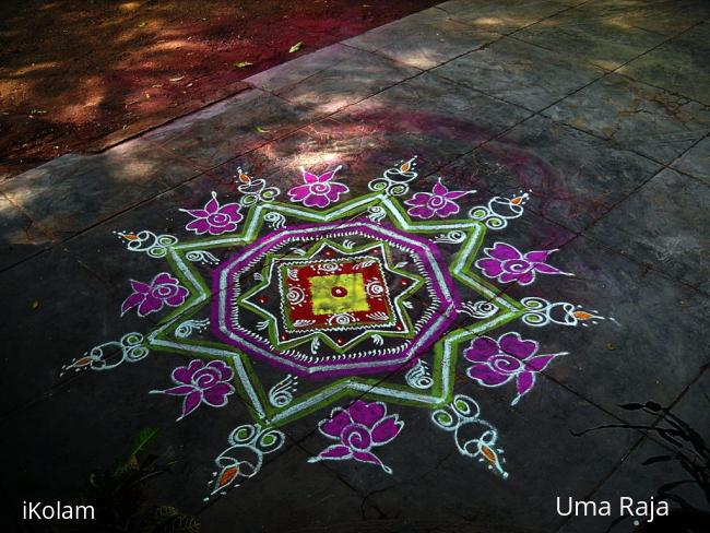 Rangoli: margazhi day 19