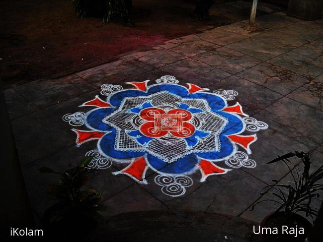 Rangoli: margazhi day 21