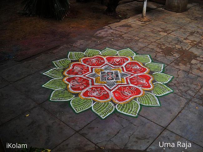 Rangoli: margazhi 9