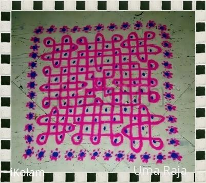 Rangoli: pink fresh