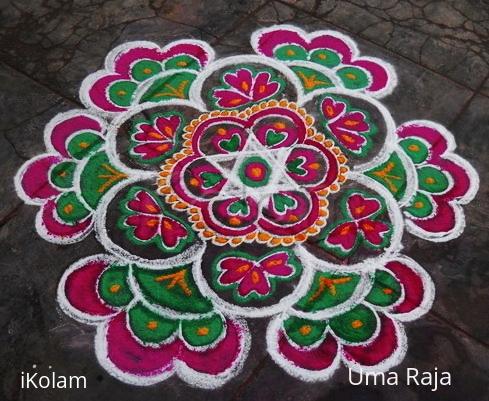 Rangoli: Tricolor try