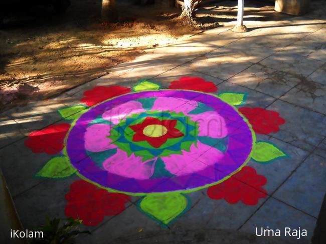 Rangoli: marghazhi 3