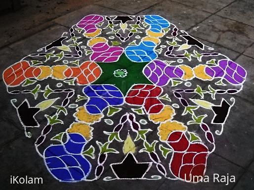 Rangoli: happy pongal