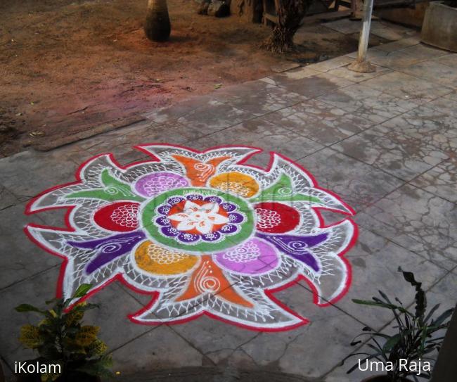 Rangoli: happy bday rani :)