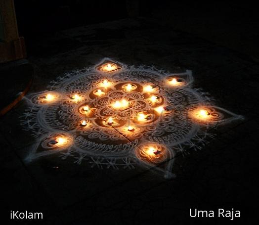 Rangoli: welcome karthigai