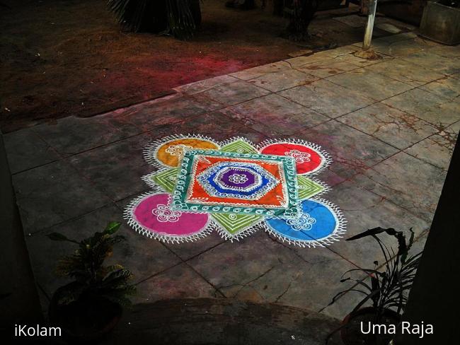 Rangoli: margazhi day 20