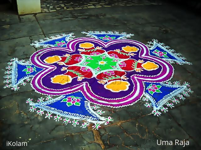 Rangoli: pongal kolam