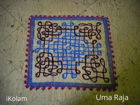 Rangoli: gomathys kolam