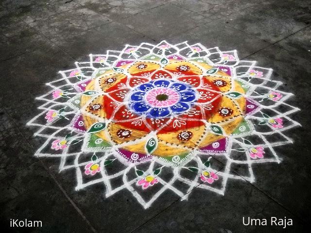 Rangoli: marghali 12