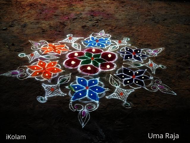 Rangoli: marghazhi 5