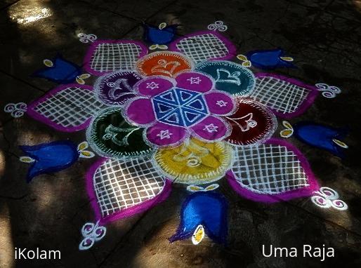 Rangoli: merry xmas