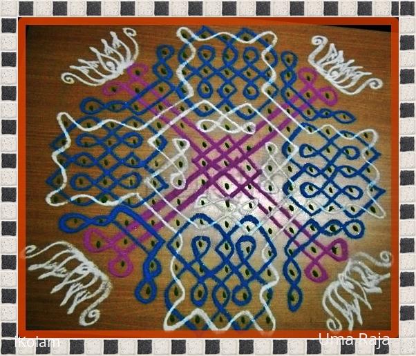 Rangoli: table top