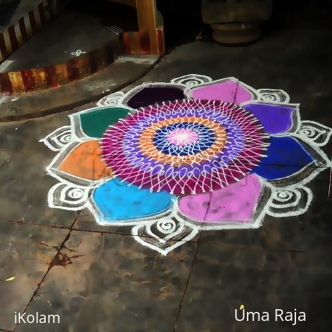 Rangoli: happy weekend