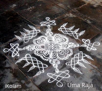 Rangoli: sikku kolam