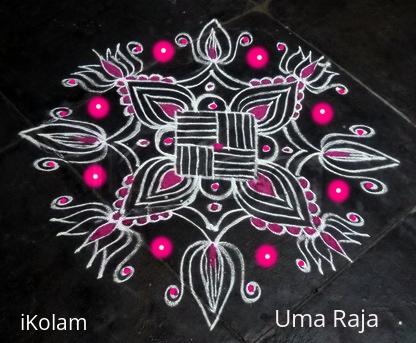 Rangoli: pinky pink