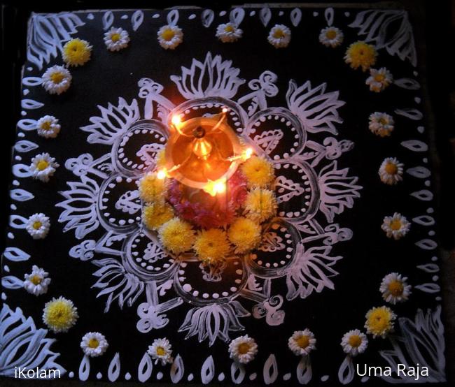 Rangoli: vasantha panchami