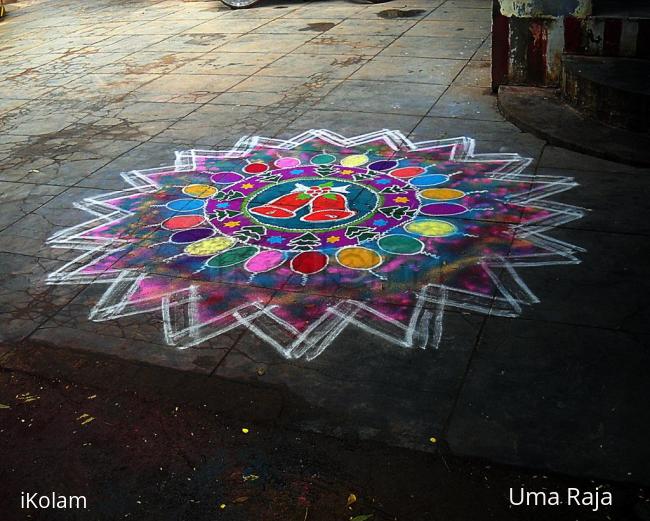 Rangoli: happy xmas