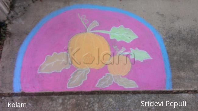 Rangoli: Halloween Rangoli