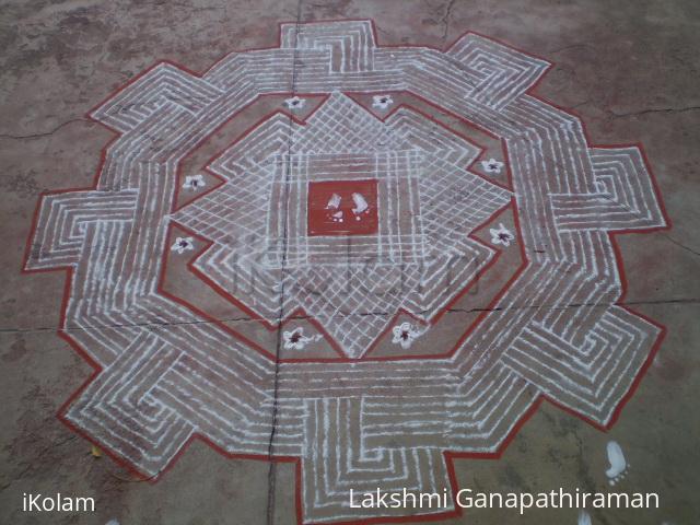 Rangoli: padi kolam